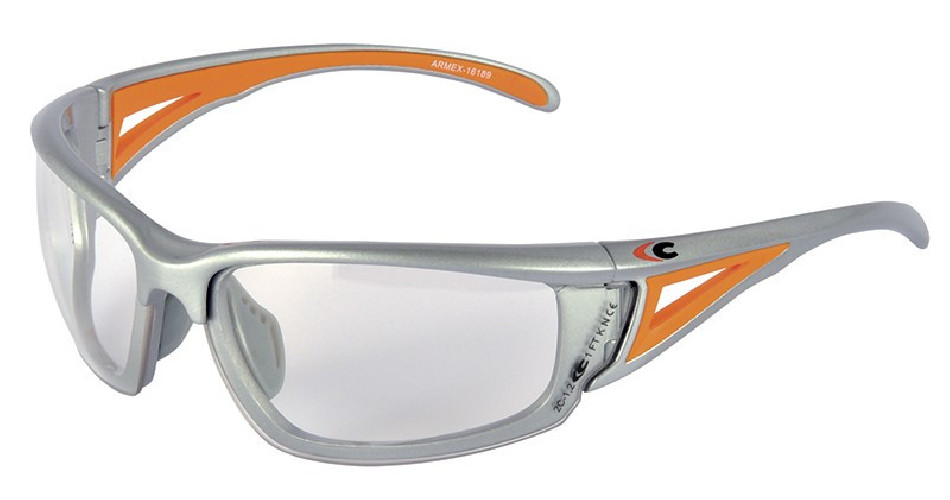 Okulary Cofra ARMEX szaro pomarańczowe