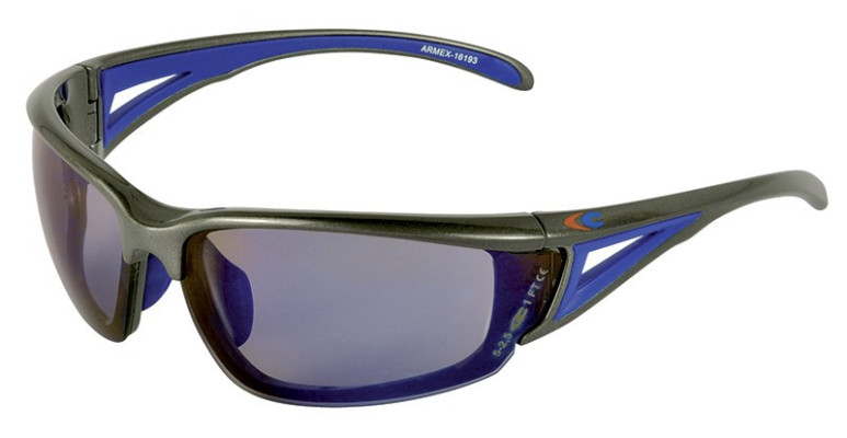Okulary Cofra ARMEX czarno niebieskie