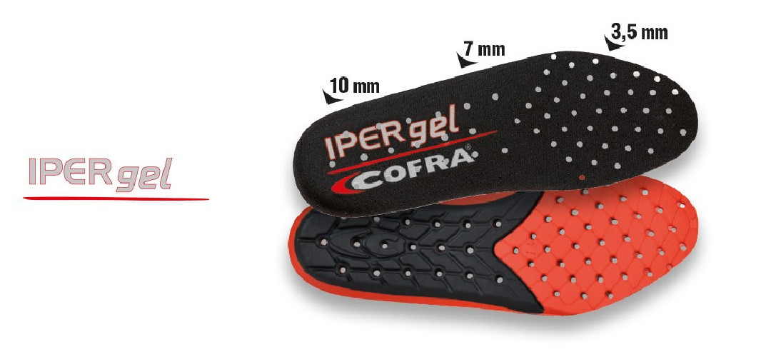 Wkładki do butów COFRA IPERGEL