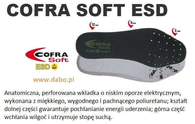 Półbuty Cofra DRUMSTEP BIS S3 ESD SRC 36-50