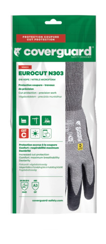 Rękawice antyprzecięciowe EUROCUT N303